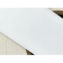 Лента из искусственной кожи 10мм х 50м втулка 76 мм, цвет - белый