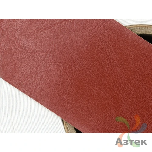 Лента из искусственной кожи 35мм х 50м втулка 76 мм, цвет - терракотовый