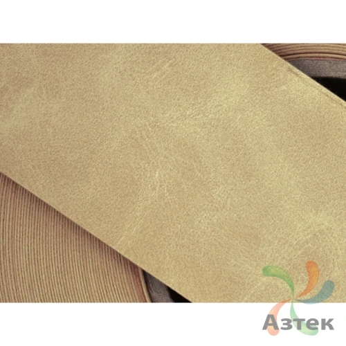 Лента из искусственной кожи 15мм х 50м втулка 76 мм, цвет - бежевый