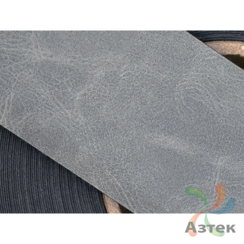 Лента из искусственной кожи 15мм х 50м втулка 76 мм, цвет - серый