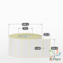 Термотрансферная этикетка 100х35 (рядов 1 по 4 000 шт) Полуглянец в рулоне, втулка 76 мм (к) IQ code
