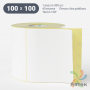Этикетка самоклеящаяся 100х100 (рядов 1 по 500 шт) Termo TOP съёмный клей в рулоне, втулка 40 мм (к) IQ code
