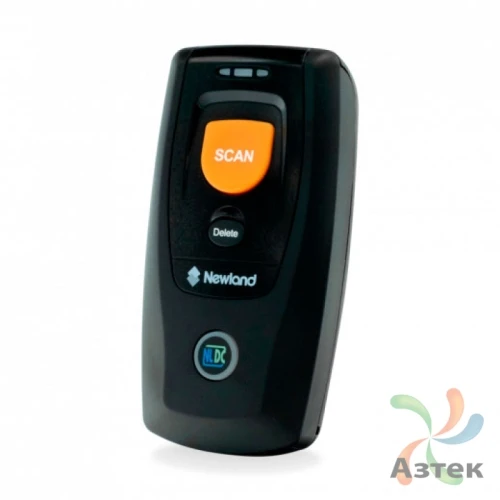 Сканер штрих-кода Newland BS80 Piranha II 1D/2D  Image, Черный беспроводной, Bluetooth, USB-HID, аккумулятор, ремешок для запястья, ЕГАИС