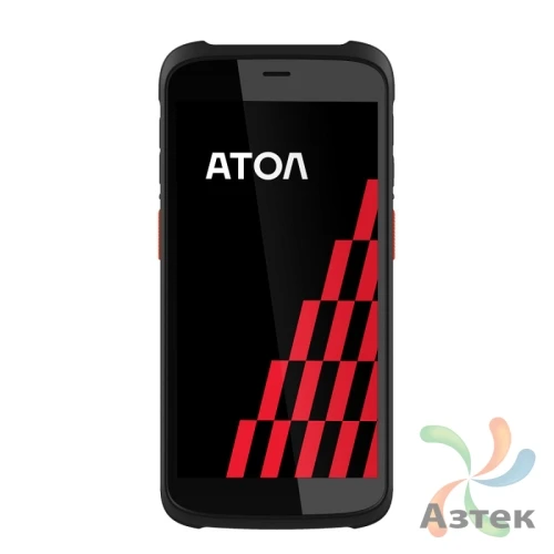 Терминал сбора данных Атол Smart T31 1D/2D 2D CM60 Черный 64 Гб, ATOL OS (на базе AOSP 13 и 14), Bluetooth, WiFi, 4G, GPS, камера, SD card, блок питания
