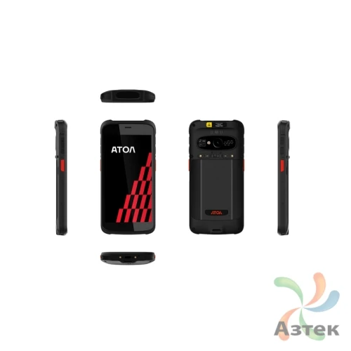 Терминал сбора данных Атол Smart T31 1D/2D 2D CM60 Черный 64 Гб, ATOL OS (на базе AOSP 13 и 14), Bluetooth, WiFi, 4G, GPS, камера, SD card, блок питания