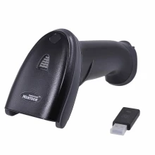 Сканер штрих-кода Mertech CL-2210 1D/2D  2D image, Черный беспроводной, Bluetooth, USB-HID, USB-COM, новая прошивка, ЕГАИС