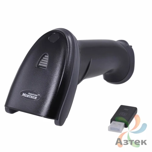 Сканер штрих-кода Mertech CL-2210 1D/2D  2D image, Черный беспроводной, Bluetooth, USB-HID, USB-COM, новая прошивка, ЕГАИС