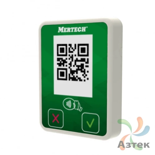 Терминал оплаты Mertech СБП Mini NFC Белый/зеленый