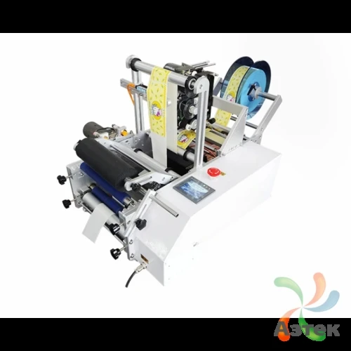 Этикетировщик полуавтоматический AS-C11C настольный для круглых предметов, честный знак