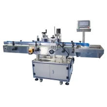 Этикетировщик автоматический  AS-C02 (servo) 1 сервопривод (этикетировочная головка) напольный для круглых предметов