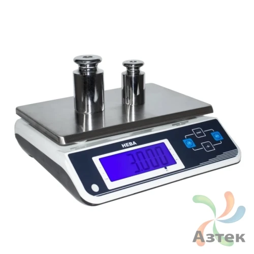 Весы Невские весы НВ-25-1.5-101ЖКс настольные порционные до 25 кг, нержавеющая сталь