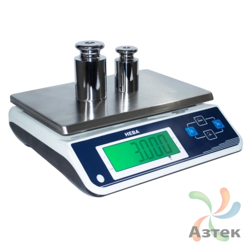 Весы Невские весы НВ-25-1.5-101ЖКз настольные порционные до 25 кг, нержавеющая сталь