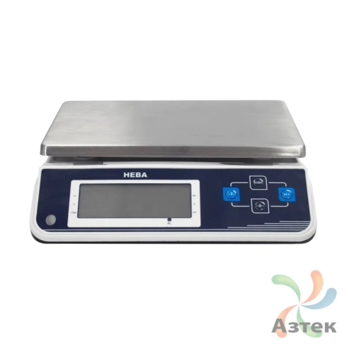 Весы Невские весы НВ-25-1.5-101ЖКз настольные порционные до 25 кг, нержавеющая сталь