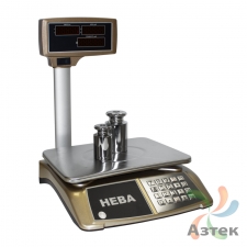 Весы Невские весы НВ-25-1.5-203 настольные торговые до 25 кг, нержавеющая сталь