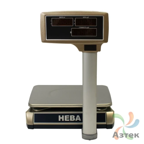 Весы Невские весы НВ-25-1.5-203 настольные торговые до 25 кг, нержавеющая сталь
