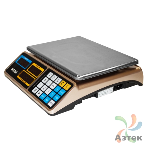 Весы Невские весы НВ-25-1.5-206 настольные торговые до 25 кг, нержавеющая сталь