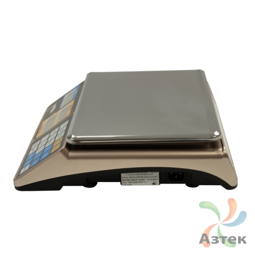 Весы Невские весы НВ-25-1.5-206ЖК настольные торговые до 25 кг, нержавеющая сталь