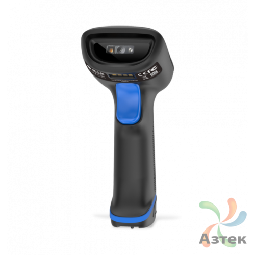 Сканер штрих-кода Newland HR2000-BT 1D/2D  2D CMOS, Черный беспроводной, Bluetooth, USB-HID, аккумулятор, подставка