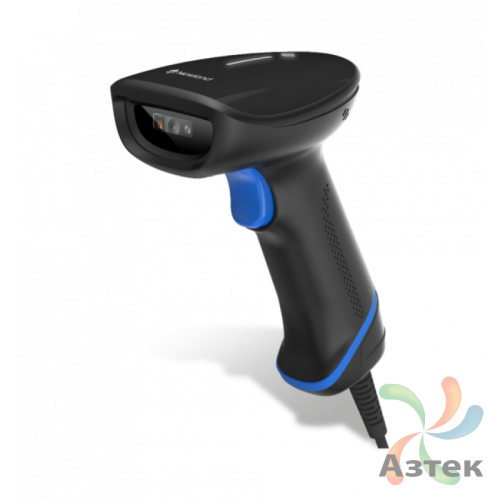 Сканер штрих-кода Newland HR2000 1D/2D  2D CMOS, Черный ручной, USB кабель