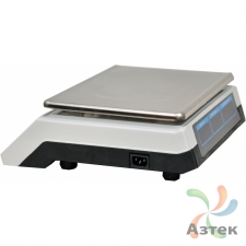 Весы МЕХЭЛЕКТРОН-М ВР4900-15-2Д-ДБ 06 настольные торговые до 15 кг, нержавеющая сталь
