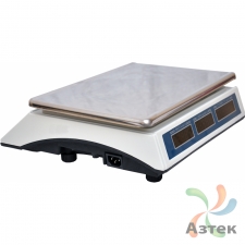 Весы МЕХЭЛЕКТРОН-М ВР4900-15-2Д-ДБ 02 настольные торговые до 15 кг, нержавеющая сталь
