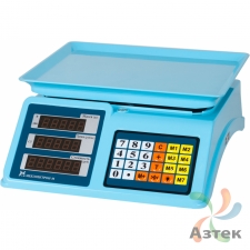Весы МЕХЭЛЕКТРОН-М ВР4900-30-2Д-ДБ 14 настольные торговые до 30 кг, пластик