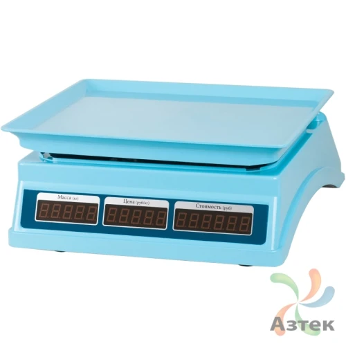 Весы МЕХЭЛЕКТРОН-М ВР4900-30-2Д-ДБ 14 настольные торговые до 30 кг, пластик