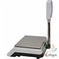 Весы МЕХЭЛЕКТРОН-М ВР4900-15-2Д-СДБ 05 настольные торговые до 15 кг, нержавеющая сталь