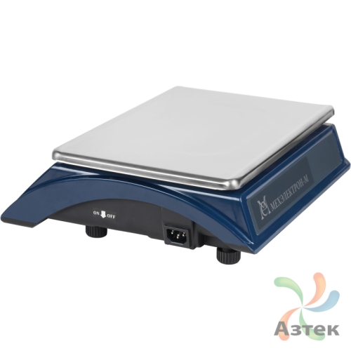 Весы МЕХЭЛЕКТРОН-М ВЭТ-6-0,5/1-2С-АБ настольные фасовочные до 6 кг, нержавеющая сталь