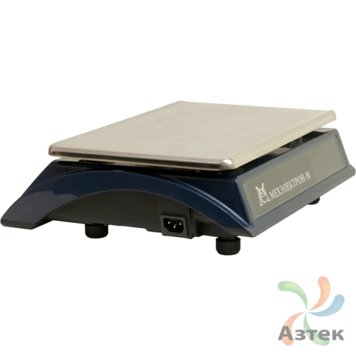 Весы МЕХЭЛЕКТРОН-М ВЭТ-3-0,5/1-2С-ДБ настольные фасовочные до 3 кг, нержавеющая сталь