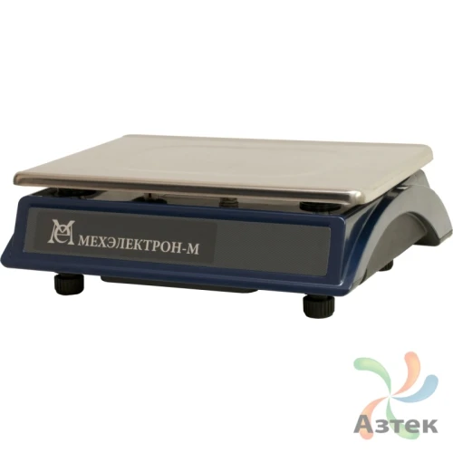 Весы МЕХЭЛЕКТРОН-М ВЭТ-3-0,5/1-2С-ДБ настольные фасовочные до 3 кг, нержавеющая сталь