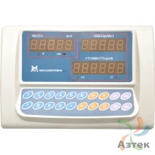 Весы МЕХЭЛЕКТРОН-М ВЭТ-150-20/50-1С-ДБ (400*500) напольные товарные до 150 кг, нержавеющая сталь