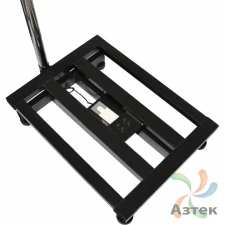 Весы МЕХЭЛЕКТРОН-М ВЭТ-150-20/50-1С-ДБ (400*500) напольные товарные до 150 кг, нержавеющая сталь