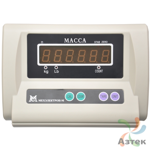 Весы МЕХЭЛЕКТРОН-М ВЭТ-150-20/50-2С-ДБ (400*500) напольные товарные до 150 кг, нержавеющая сталь