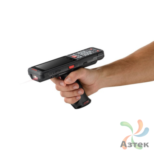 Терминал сбора данных Атол Smart F72i SE4770 Черный 64 Гб, 38 кл., ATOL OS (на базе AOSP 14), Bluetooth, WiFi, 4G, GPS, камера, кабель USB-С 2.0/OTG, блок питания