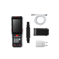 Терминал сбора данных Атол Smart F72i Newland N1 Черный 64 Гб, 38 кл., ATOL OS (на базе AOSP 14), Bluetooth, WiFi, 4G, GPS, камера, кабель USB-С 2.0/OTG, блок питания