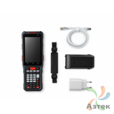 Терминал сбора данных Атол Smart F72i Newland N1 Черный 64 Гб, 38 кл., ATOL OS (на базе AOSP 14), Bluetooth, WiFi, 4G, GPS, камера, кабель USB-С 2.0/OTG, блок питания