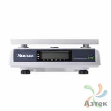 Весы Mertech M-ER 326 AFU-6.01 с вторым дисплеем настольные фасовочные до 6 кг, пластик