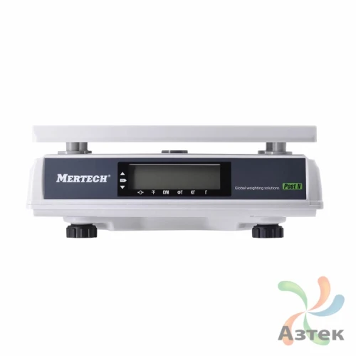 Весы Mertech M-ER 326 AFU-6.01 с вторым дисплеем настольные фасовочные до 6 кг, пластик