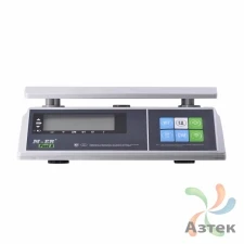 Весы Mertech M-ER 326 AFU-6.01 с вторым дисплеем настольные фасовочные до 6 кг, пластик