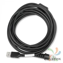 Кабель интерфейсный USB/HID с эмуляцией COM (RS-232), Черный, прямой, 3 м для Mertech 2210, 2410