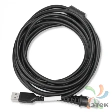 Кабель интерфейсный USB/HID с эмуляцией COM (RS-232), Черный, прямой, 3 м для Mertech 2210, 2410