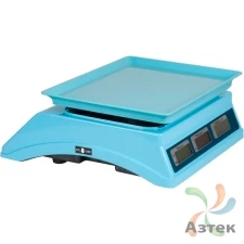 Весы МЕХЭЛЕКТРОН-М ВР4900-15-2Д-АБ 14 настольные торговые до 15 кг, пластик