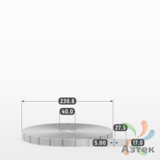 Этикетка самоклеящаяся с печатью 17х27,5 (рядов 1 по 10 000 шт) Прозрачный полипропилен в рулоне, втулка 40 мм (к) IQ code + Черная метка