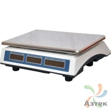 Весы МЕХЭЛЕКТРОН-М ВР4900-6-ДБ 02 настольные торговые до 6 кг, нержавеющая сталь