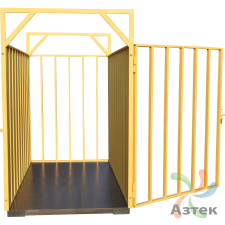 Весы МЕХЭЛЕКТРОН-М ВЭТ-1-1000П-1С-ДБЖ (1м*1,5м) напольные животноводческие до 1 000 кг, нержавеющая сталь