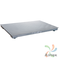 Весы МЕХЭЛЕКТРОН-М ВЭТ-1-1000П-1С-ДБ (1м*1,2м) напольные промышленные до 1 000 кг, нержавеющая сталь