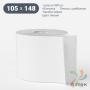 Этикетка самоклеящаяся 105х148 (рядов 1 по 500 шт) Transfer Vellum в рулоне, втулка 40 мм (к) IQ code 