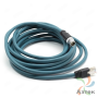 Кабель интерфейсный M12 в RJ45, синий, 10 м для Datalogic Matrix 220, Matrix 320 2MP