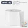 Этикетка самоклеящаяся 100х150 (рядов 1 по 500 шт) Полипропилен белый deep freeze в рулоне, втулка 40 мм (к) IQ code